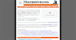 Desktop Screenshot of hucreative.com