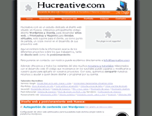 Tablet Screenshot of hucreative.com